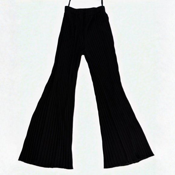 Donna Karan New York Pleated Wide Leg Pants - Picture 6 of 7